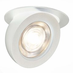 ST654.548.10 Св-к встр. Белый LED 1*10W 4000K 850Lm Ra90 38° IP20 D109xH60 180-240V Встраиваемые светильники ST654.548.10 Св-к встр. Белый LED 1*10W 4000K 850Lm Ra90 38° IP20 D109xH60 180-240V Встраиваемые светильники