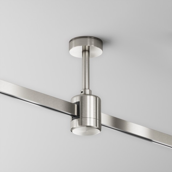 Крепление потолочное с прямым коннектором питания Maytoni Flarity платина TRA156C-IPC1-PT