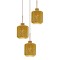 Подвесной светильник Lumina Deco Alacosmo LDP 6811-3 RD GD