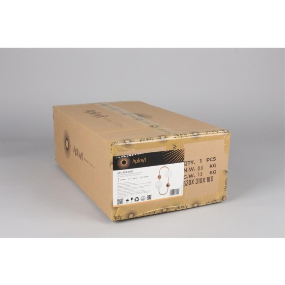 Светильник настенный (Бра) APL.308.01.02 Светильник настенный (Бра) APL.308.01.02