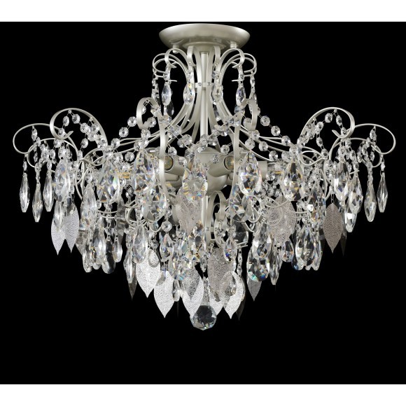 Светильник потолочный Crystal Lux ESMIRALDA PL6 SILVER 0524/106