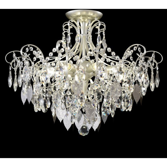 Светильник потолочный Crystal Lux ESMIRALDA PL6 SILVER 0524/106