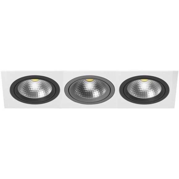 Встраиваемый светильник Lightstar i836070907 Intero 111 под лампы 3xGU10 150W
