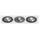 Встраиваемый светильник Lightstar i836070907 Intero 111 под лампы 3xGU10 150W