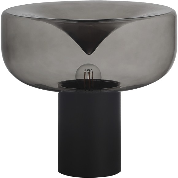 SL6014.404.01 Прикроватная лампа ST-Luce Черный/Дымчатый E27 1*40W RIPPLE SL6014.404.01 Прикроватная лампа ST-Luce Черный/Дымчатый E27 1*40W RIPPLE