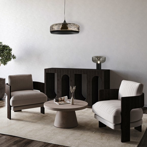 SL6014.404.01 Прикроватная лампа ST-Luce Черный/Дымчатый E27 1*40W RIPPLE SL6014.404.01 Прикроватная лампа ST-Luce Черный/Дымчатый E27 1*40W RIPPLE