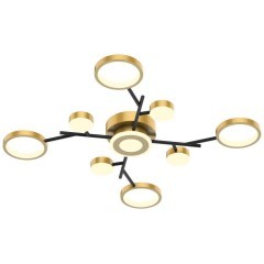 4686-9C, потолочный светильник, D800xH80, LEDx100W/50W/50W, 5260/2680/2610LM, 4000/6500/3500K, included, remote control