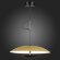 SL6502.203.01 Светильник подвесной ST-Luce Золотистый,Черный/Золотистый LED 1*35W 3000K ARMONICO