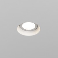 DL137-GU10-W Безрамочнный спот для ПВХ натяжных потолков под лампу GU10. В комплекте 3 белых и 1 черная рамка + антибликовый фильтр Maytoni Intro 2.0 Sharp