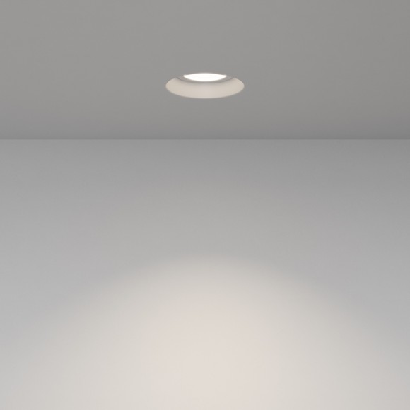 DL137-GU10-W Безрамочнный спот для ПВХ натяжных потолков под лампу GU10. В комплекте 3 белых и 1 черная рамка + антибликовый фильтр Maytoni Intro 2.0 Sharp