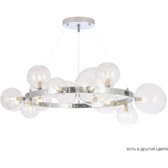 Люстра Crystal Lux AGATA SP15 V2 CHROME/TRANSPARENTE