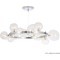 Люстра Crystal Lux AGATA SP15 V2 CHROME/TRANSPARENTE