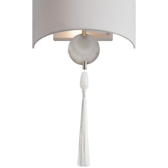 Настенный светильник (бра) с тканевы плафоном и 2 лампами E14 Freya Agate FR2052WL-02N Настенный светильник (бра) с тканевы плафоном и 2 лампами E14 Freya Agate FR2052WL-02N