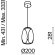 Подвесной светильник Maytoni MOD282PL-L8G3K1