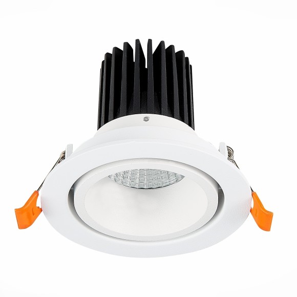 ST705.548.10 Св-к встр. Белый LED 1*10W 4000K 750Lm Ra90 38° IP20 D102xH85 170-240V Встраиваемые светильники ST705.548.10 Св-к встр. Белый LED 1*10W 4000K 750Lm Ra90 38° IP20 D102xH85 170-240V Встраиваемые светильники