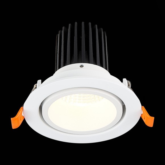 ST705.548.10 Св-к встр. Белый LED 1*10W 4000K 750Lm Ra90 38° IP20 D102xH85 170-240V Встраиваемые светильники ST705.548.10 Св-к встр. Белый LED 1*10W 4000K 750Lm Ra90 38° IP20 D102xH85 170-240V Встраиваемые светильники