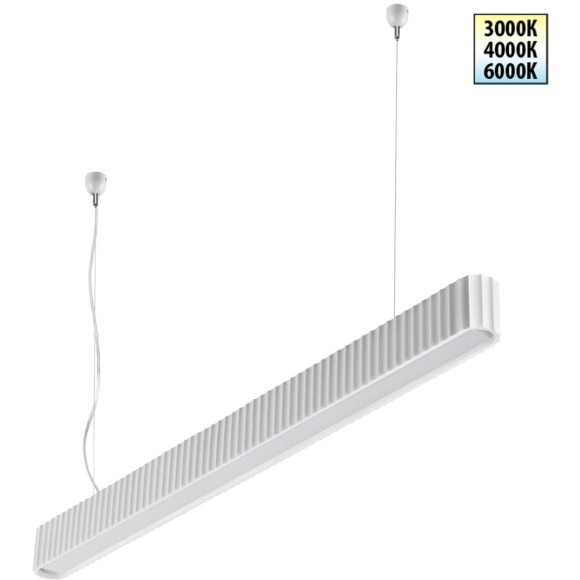 Светильник подвесной с переключателем цветовой температуры, длина провода 2м LED 28W 3000/4000/6000K Novotech YESO 359404