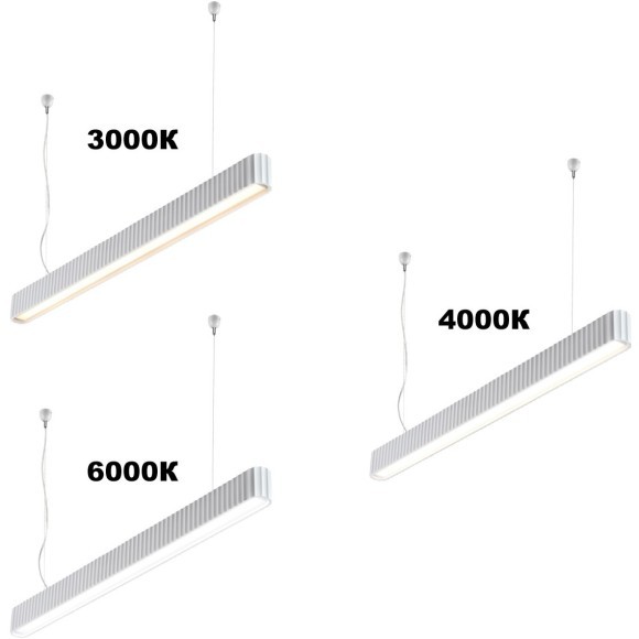 Светильник подвесной с переключателем цветовой температуры, длина провода 2м LED 28W 3000/4000/6000K Novotech YESO 359404