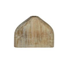 421276 Ваза декоративная MELOBODY, L230, B50, H180, дерево, белый, серый 421276 Ваза декоративная MELOBODY, L230, B50, H180, дерево, белый, серый