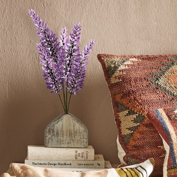 421276 Ваза декоративная MELOBODY, L230, B50, H180, дерево, белый, серый 421276 Ваза декоративная MELOBODY, L230, B50, H180, дерево, белый, серый