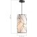 SL6228.403.01 Светильник подвесной ST-Luce Черный/Бежевый E27 1*60W ROOT