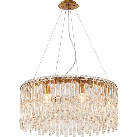 Люстра подвесная хрустальная 2173/05/08P Stilfort, серия Santorini