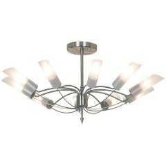 Люстра на штанге Lussole LSA-2813-10 LANO IP21 под лампы 10xE14 400W Люстра на штанге Lussole LSA-2813-10 LANO IP21 под лампы 10xE14 400W