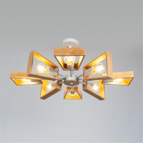 Люстра потолочная Arte Lamp A8030PL-8WH BRUSSELS под лампы 8xE27 60W Люстра потолочная Arte Lamp A8030PL-8WH BRUSSELS под лампы 8xE27 60W