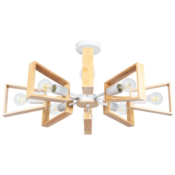 Люстра потолочная Arte Lamp A8030PL-8WH BRUSSELS под лампы 8xE27 60W