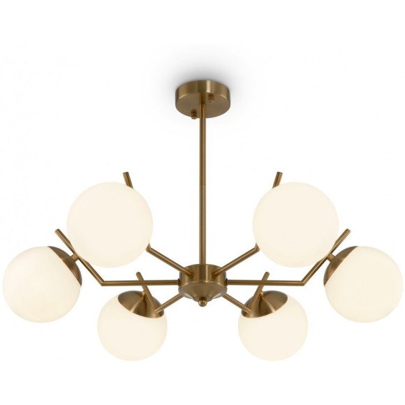 Люстра потолочная Freya FR5173PL-06BS Moonrock под лампы 6xE27 60W Люстра потолочная Freya FR5173PL-06BS Moonrock под лампы 6xE27 60W