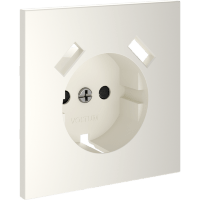 Накладка для розетки с заземлением и защитными шторками, с USB A+A, S70 (хлопок)