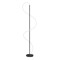 Торшер с абажуром Arte Lamp A2850PN-35BK KLIMT светодиодный LED 30W