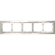 Рамка стеклянная VOLTUM S70 на 5 постов, (кашемир, стекло)