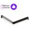 DK8014-BK Трековый магнитный светодиодный SMART (TUYA, Алиса, Wi-Fi, пам. настроек) светильник Denkirs SMART 220V CRI90+ 3000-6000К 1520Лм 120° 18Вт