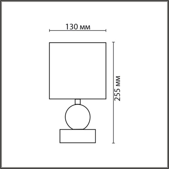 Настольная лампа E14 Lumion LALANA 8182/1T