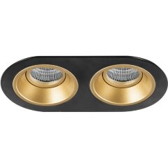 Встраиваемый светильник Lightstar D6570303 Domino под лампы 2xGU5.3 100W Встраиваемый светильник Lightstar D6570303 Domino под лампы 2xGU5.3 100W