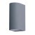 Уличный настенный светильник Arte Lamp A3102AL-2GY COMPASS IP44 под лампы 2xGU10 35W