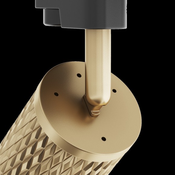 Однофазный двужильный трековый светильник Maytoni Unity TR011-1-GU10-G Focus Design под сменную лампу GU10