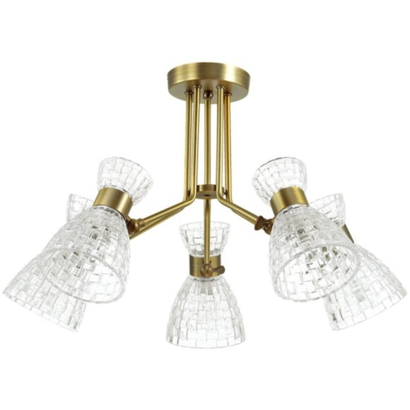 Люстра потолочная Lumion 3704/5C JACKIE под лампы 5xE14 5*40W