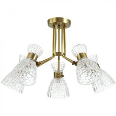 Люстра потолочная Lumion 3704/5C JACKIE под лампы 5xE14 5*40W Люстра потолочная Lumion 3704/5C JACKIE под лампы 5xE14 5*40W