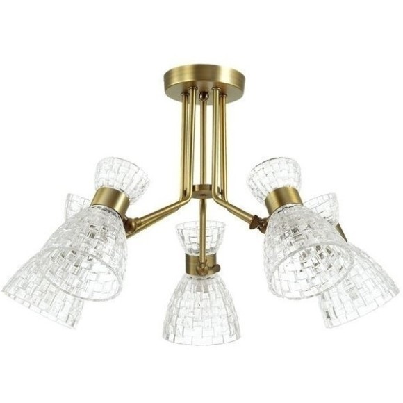 Люстра потолочная Lumion 3704/5C JACKIE под лампы 5xE14 5*40W