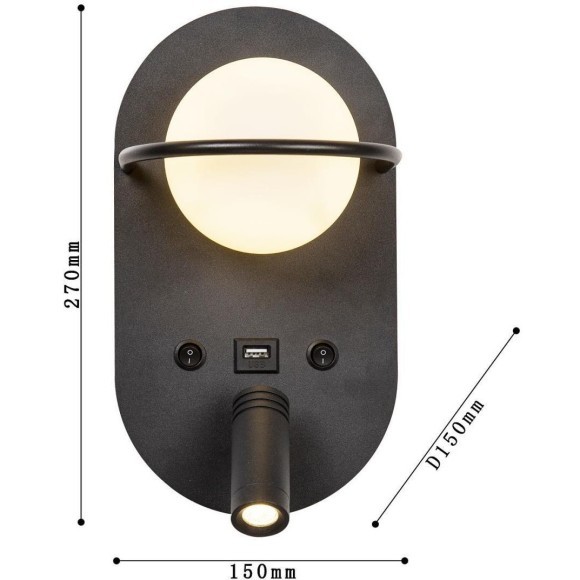 Настенный светильник Twin 4067-2W Настенный светильник Twin 4067-2W