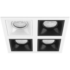 Встраиваемый светильник Lightstar D54606070707 Domino под лампы 4xGU5.3 200W