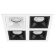 Встраиваемый светильник Lightstar D54606070707 Domino под лампы 4xGU5.3 200W