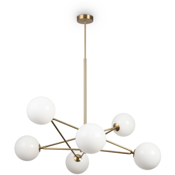 Люстра на штанге Freya FR5144PL-06W Bumble под лампы 6xG9 35W