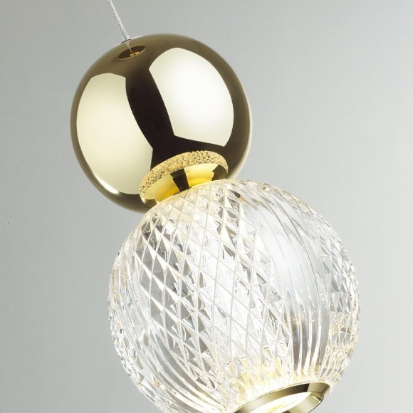 Подвесной светильник Odeon Light 5008/7L CRYSTAL светодиодный LED 7W