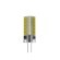 18015 Лампа Gauss Elementary G4 AC210-240V 5W 400lm 3000K силикон LED 1/20/200