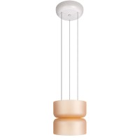 10466/2P Amber matte Loft It TOTEM подвесной светильник LED, 3000 К, IP20, 220 В, 2 источника, металлическое основание, янтарные стеклянные плафоны