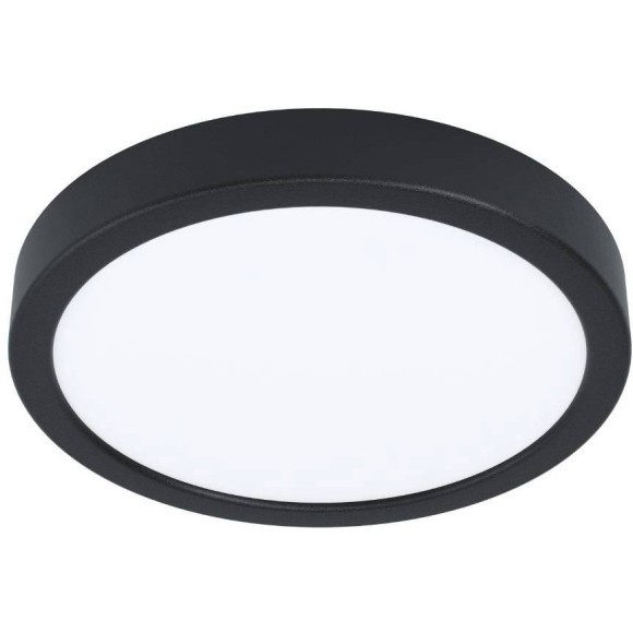 900278 Уличный настенно-потолочный светильник ARGOLIS 2, LED 20,5W, 2400lm, IP44, H30, Ø285, сталь, черный/ пластик, белый