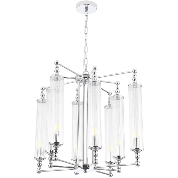 Люстра Crystal Lux TOMAS SP8 D650 CHROME